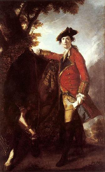 Sir Joshua Reynolds Kapitein Robert Orme Sweden oil painting art